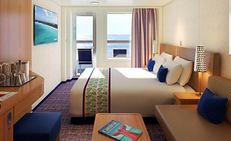 Carnival Horizon Dış Kabin - Balkonlu Carnival Horizon Dış Kabin - Balkonlu